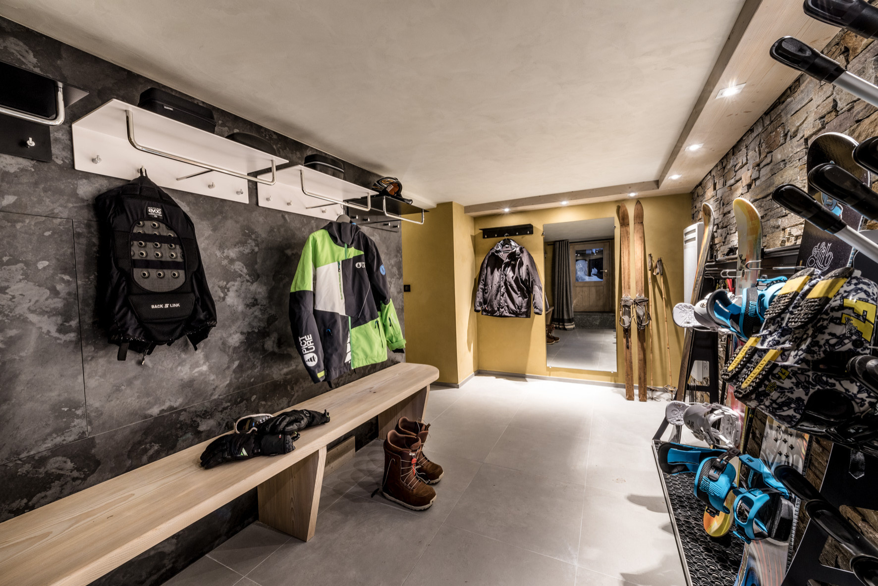 Houzz Франция: Современное шале в старом доме в Мерибеле