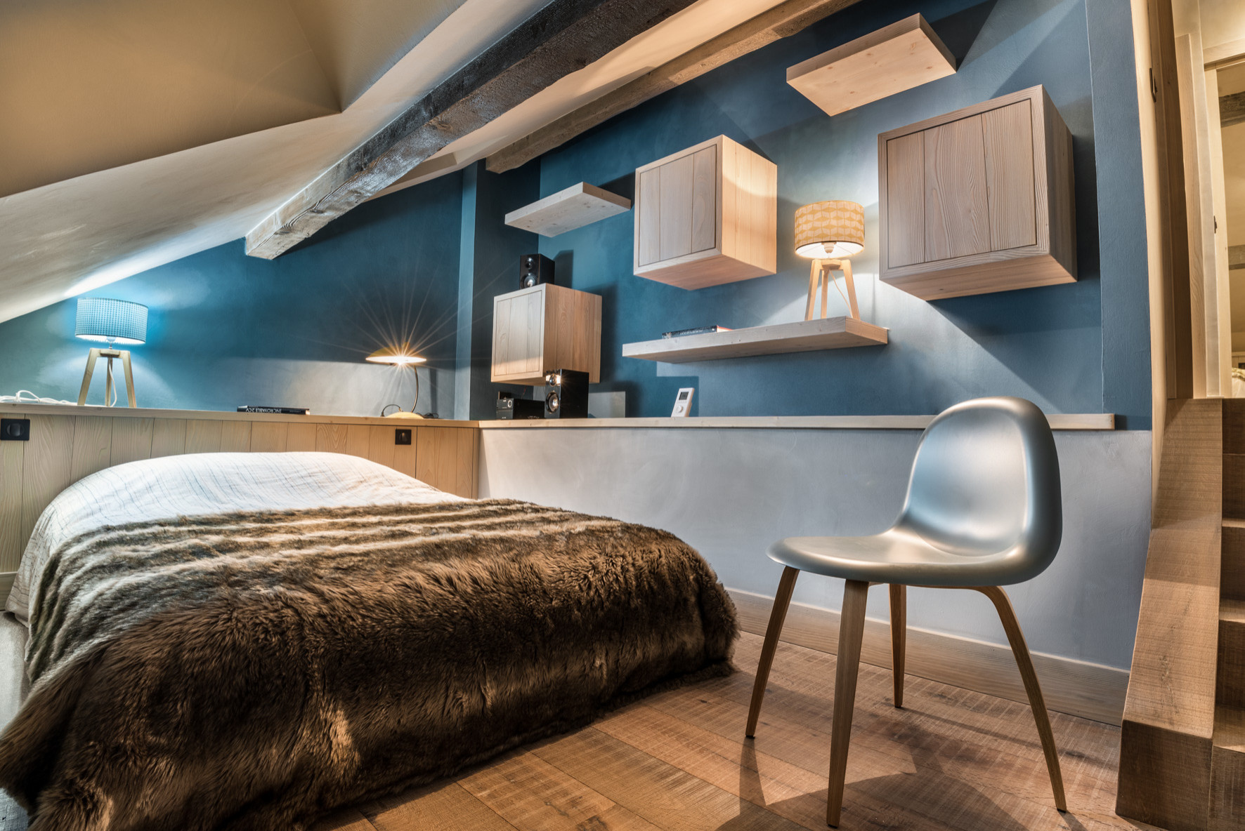 Houzz Франция: Современное шале в старом доме в Мерибеле