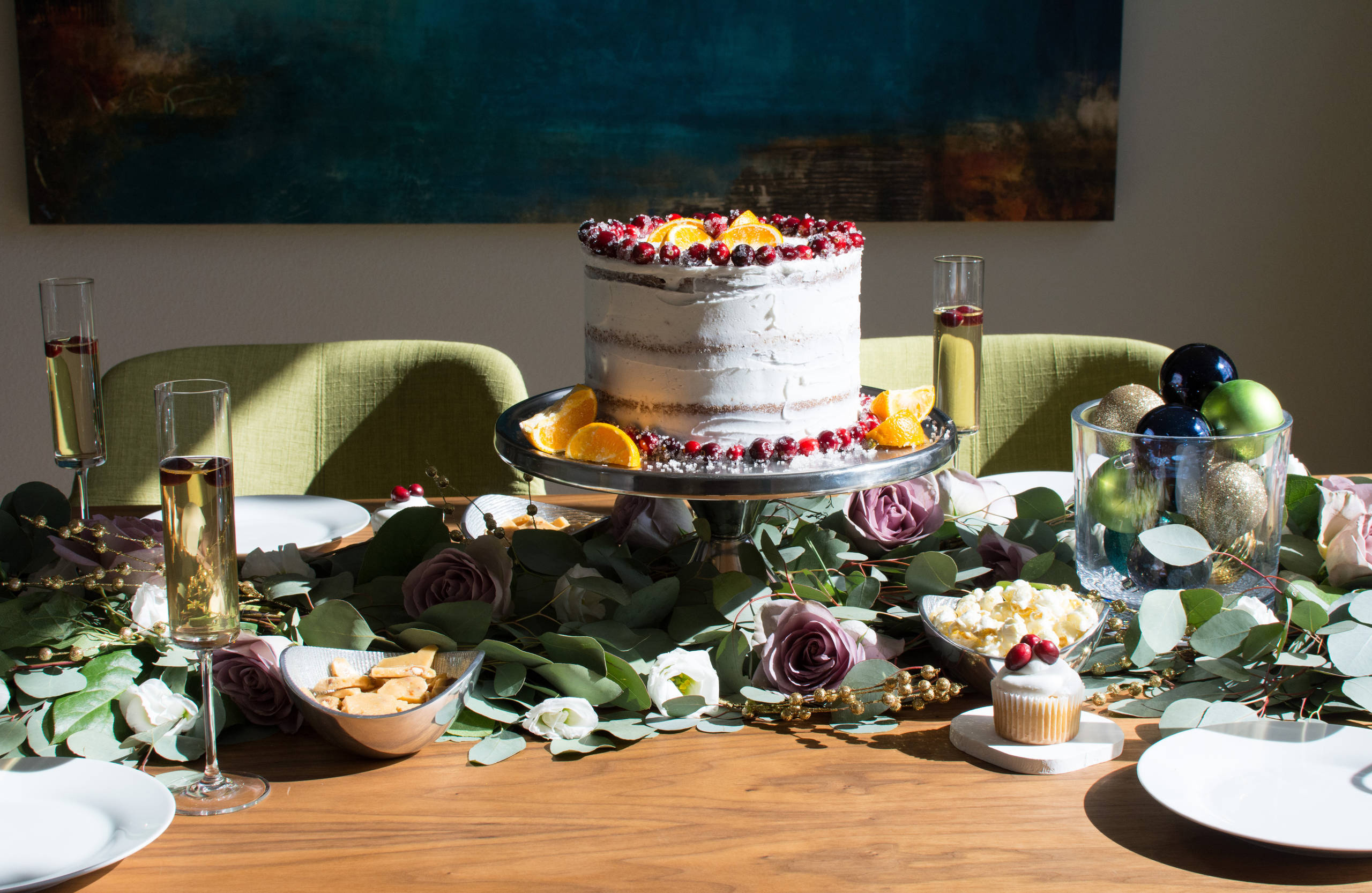 Рецепты: Новогодний торт Earl Grey