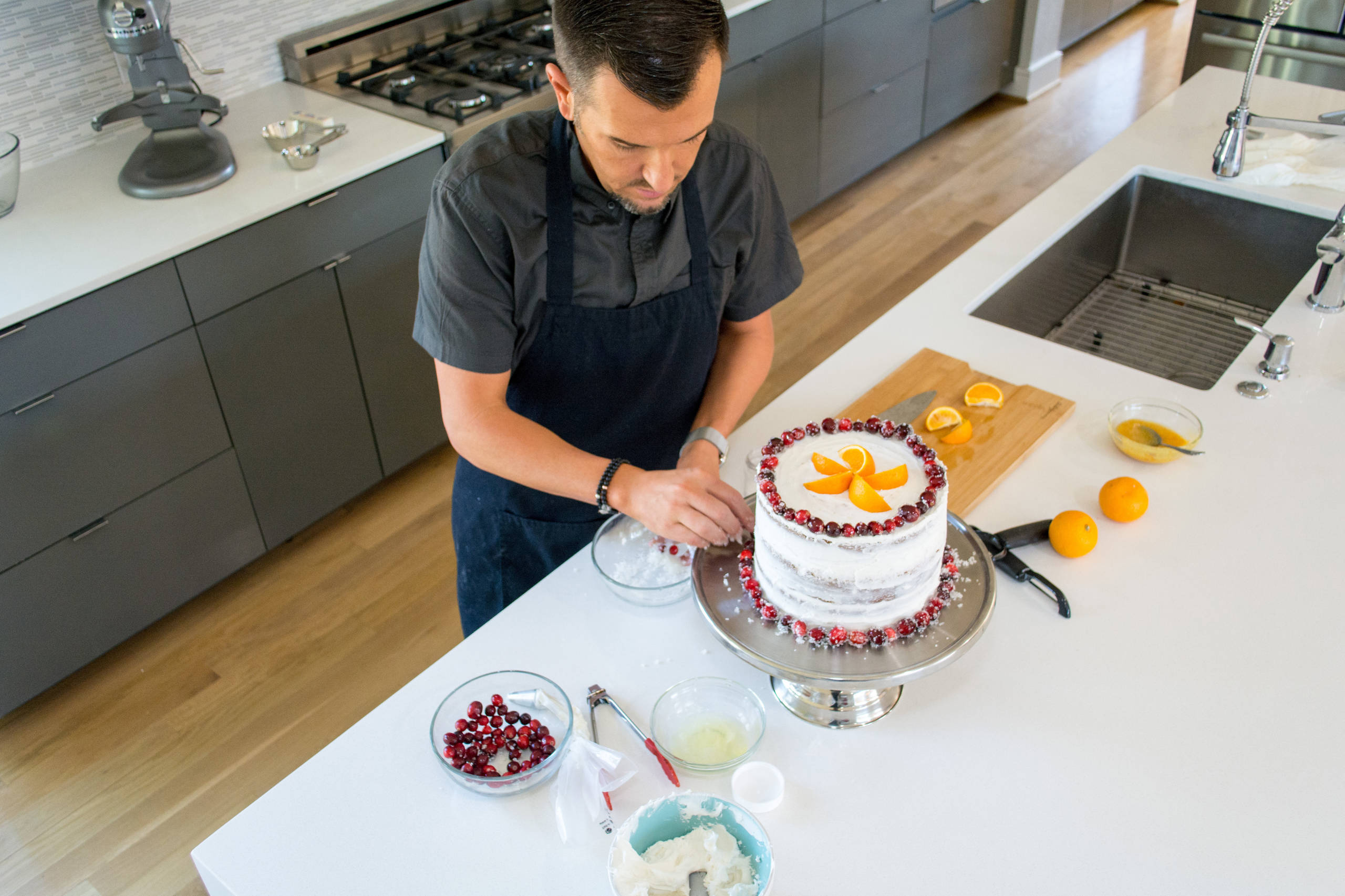 Рецепты: Новогодний торт Earl Grey