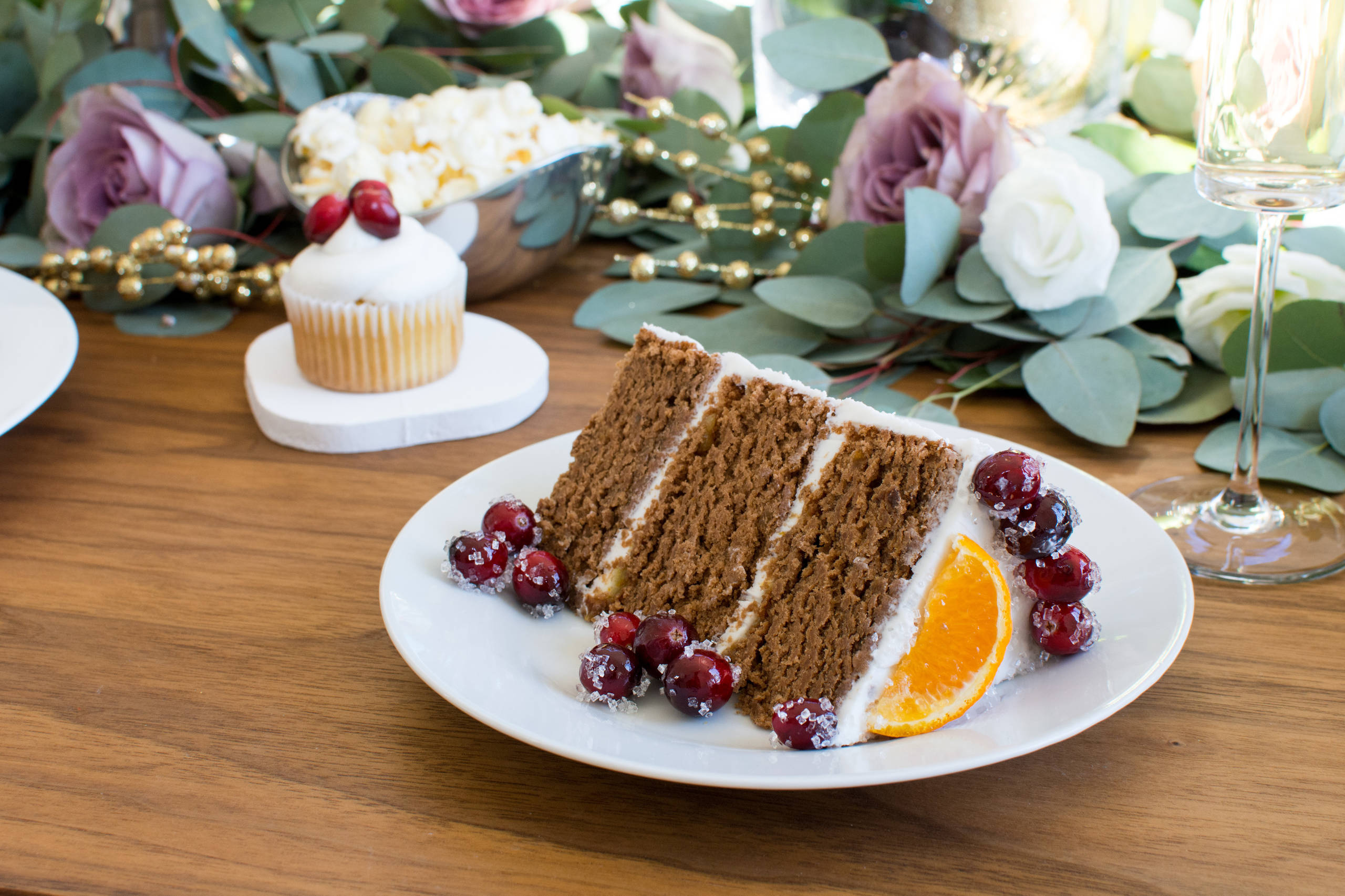 Рецепты: Новогодний торт Earl Grey