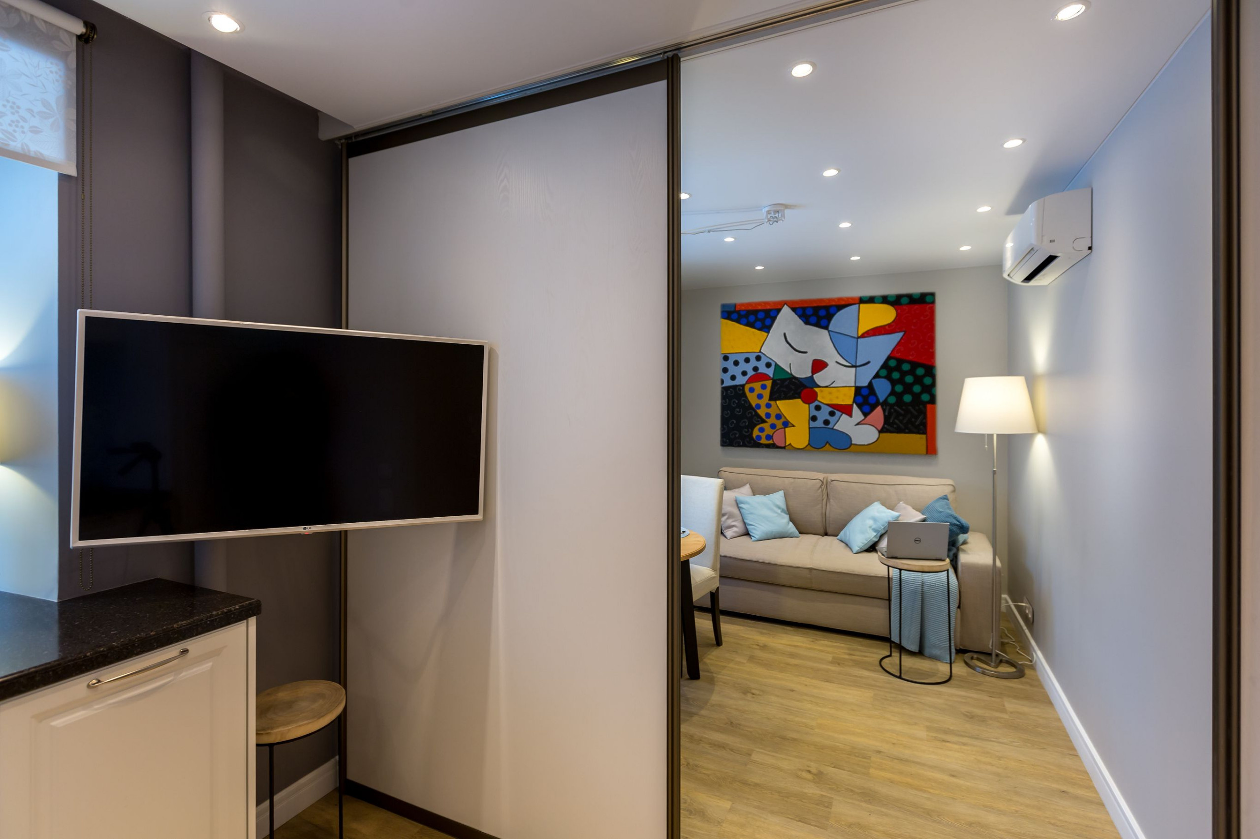 До и после: «Однушка» в хрущёвке, где выделили отдельную спальню