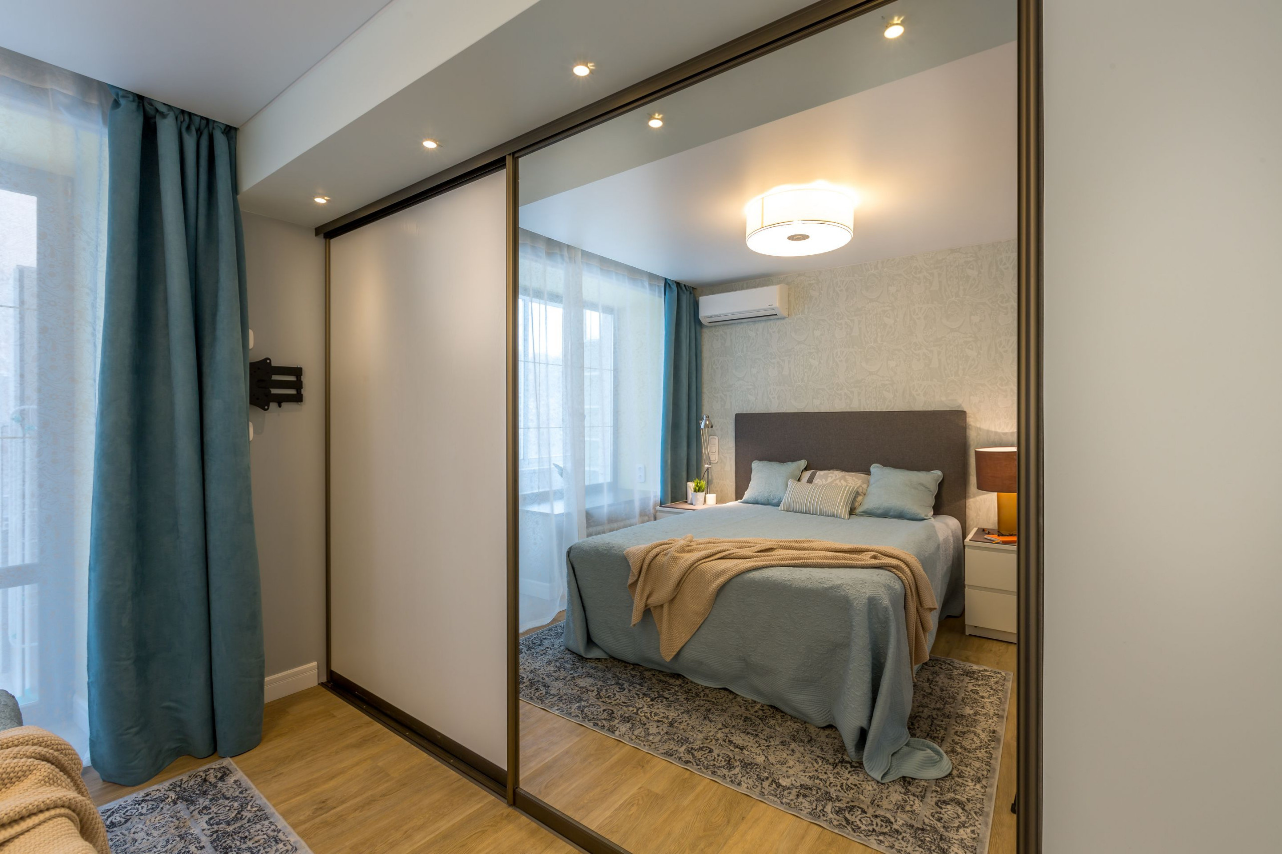 До и после: «Однушка» в хрущёвке, где выделили отдельную спальню