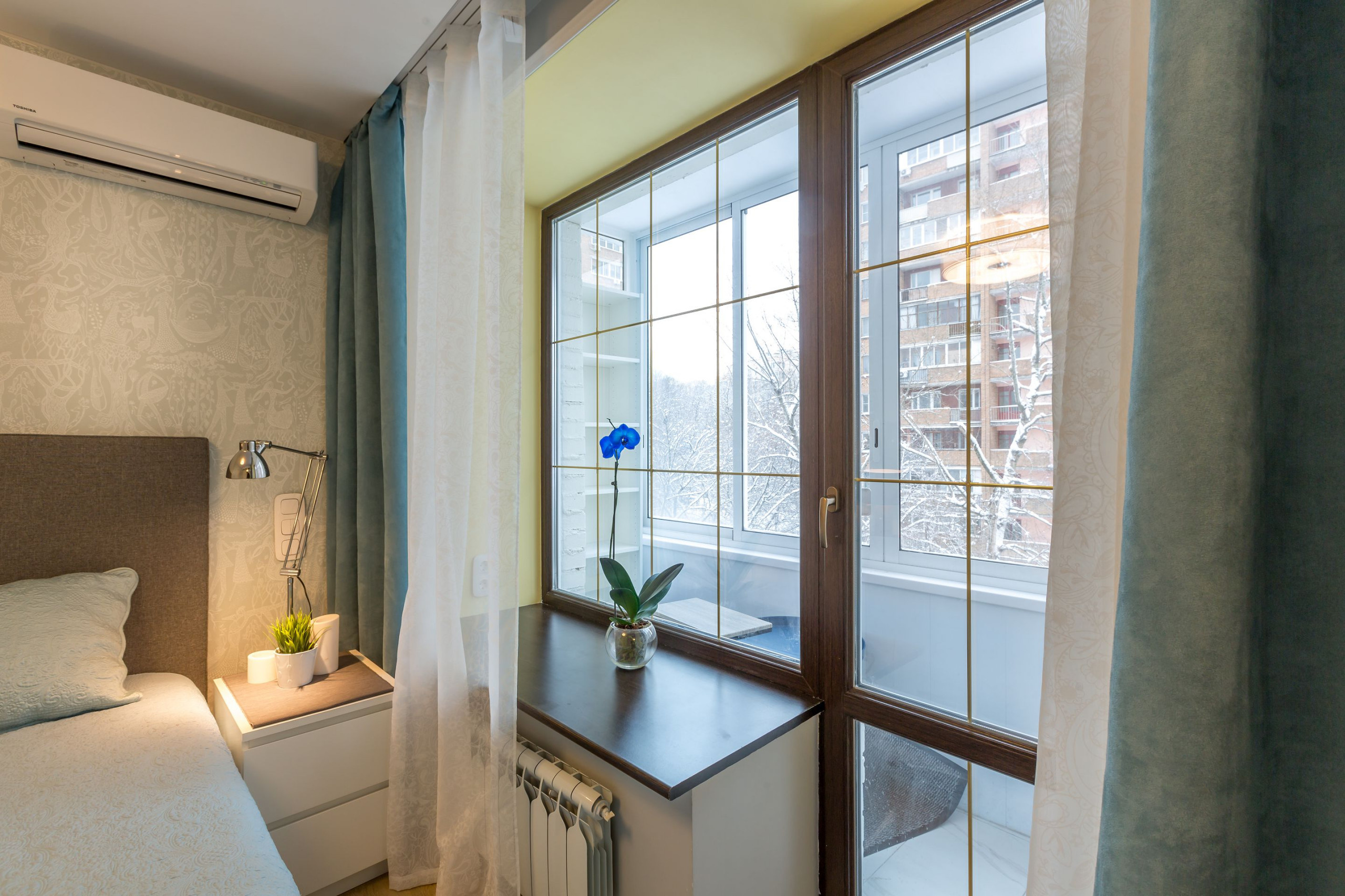 До и после: «Однушка» в хрущёвке, где выделили отдельную спальню