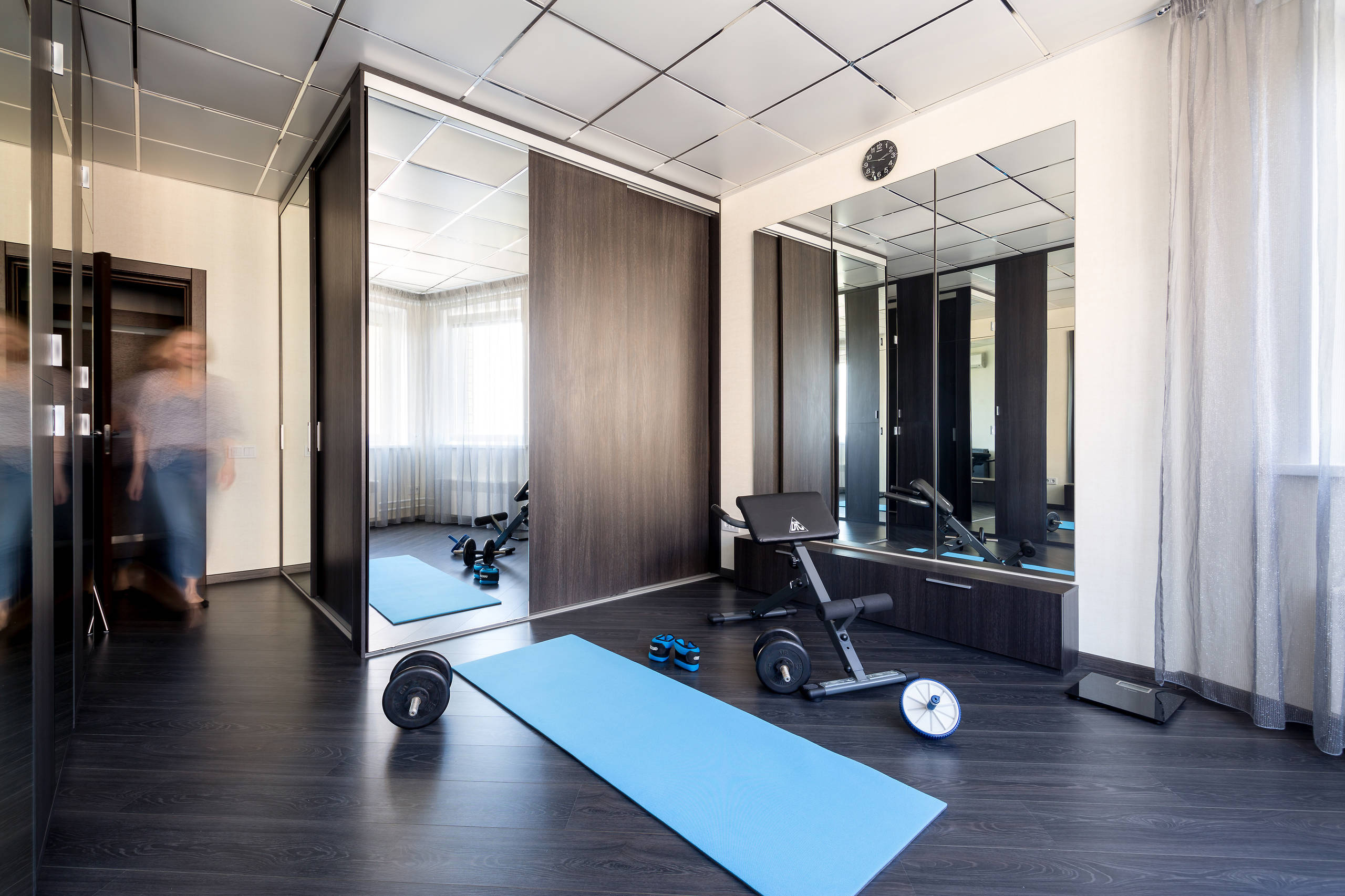 В гостях: Квартира 45 кв.м, где всё хитро прячется