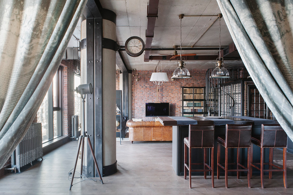 В гостях: Ретро-лофт с пожарным гидрантом