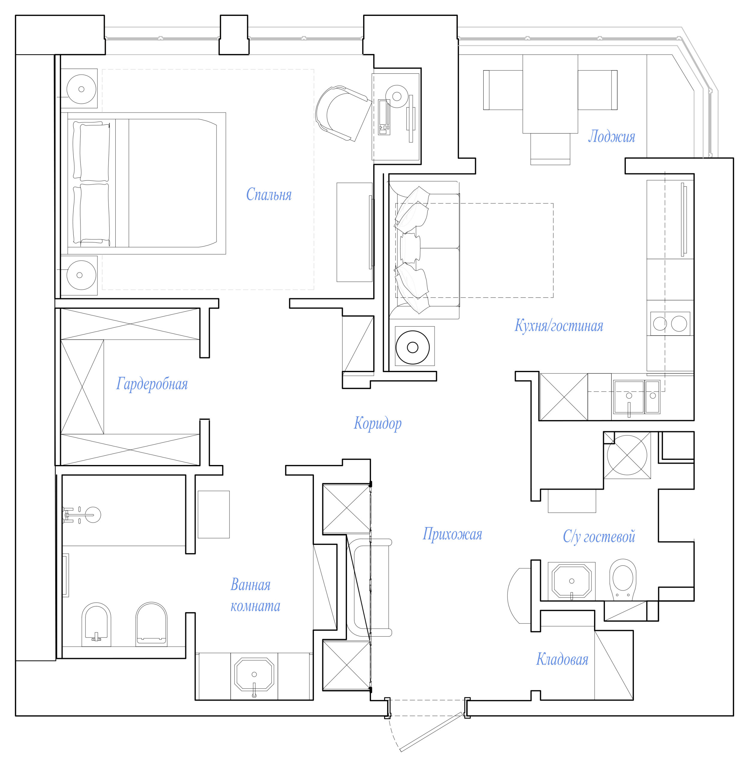 Проект недели: Кухня в классическом стиле с антикварной столовой
