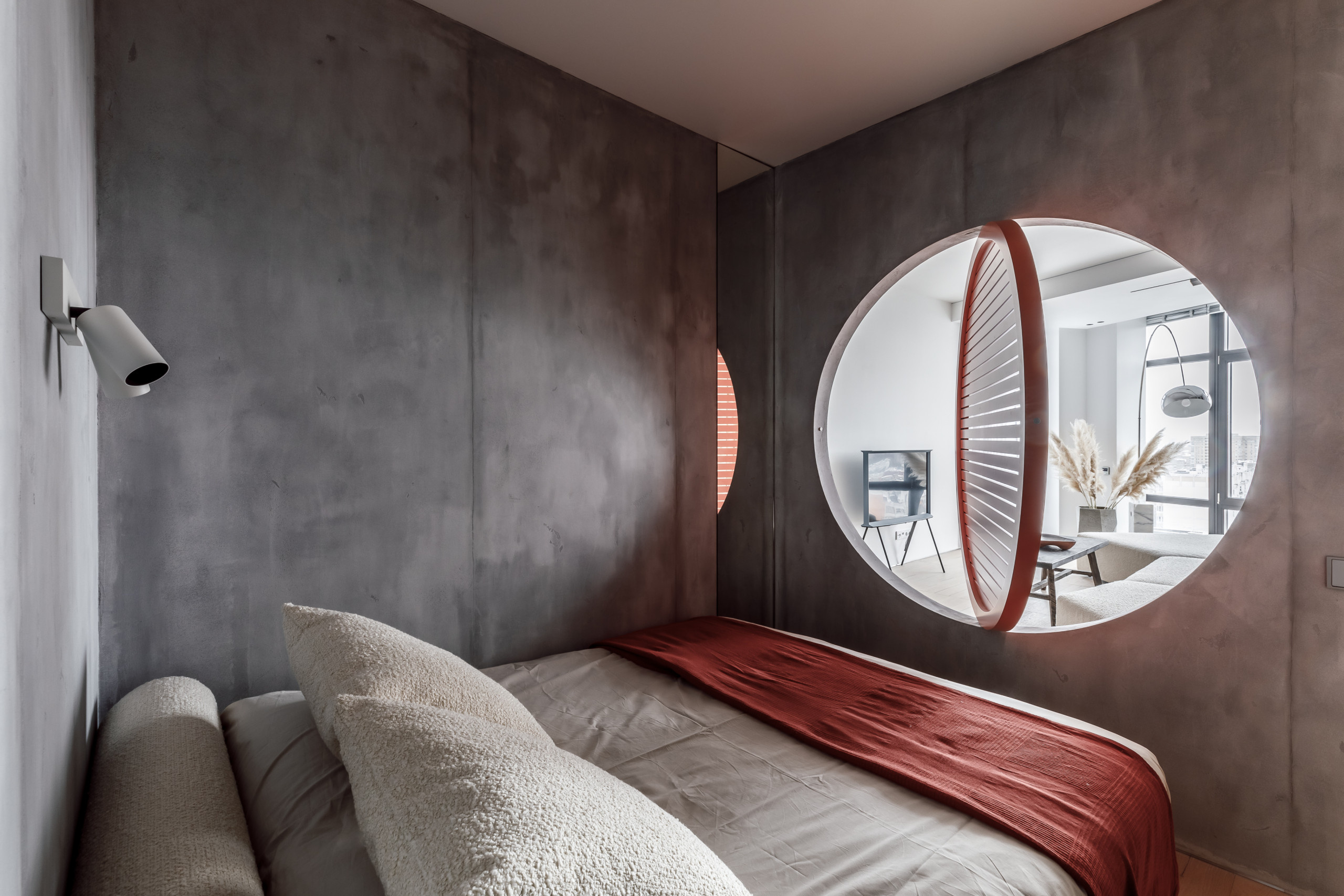 Проект недели: Спальня и гостиная в японском стиле