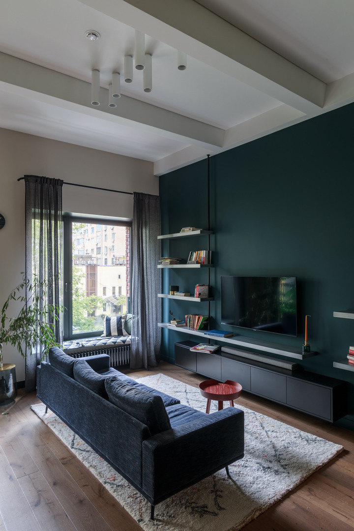 Houzz тур: Интерьер в цвет виноградной ветви