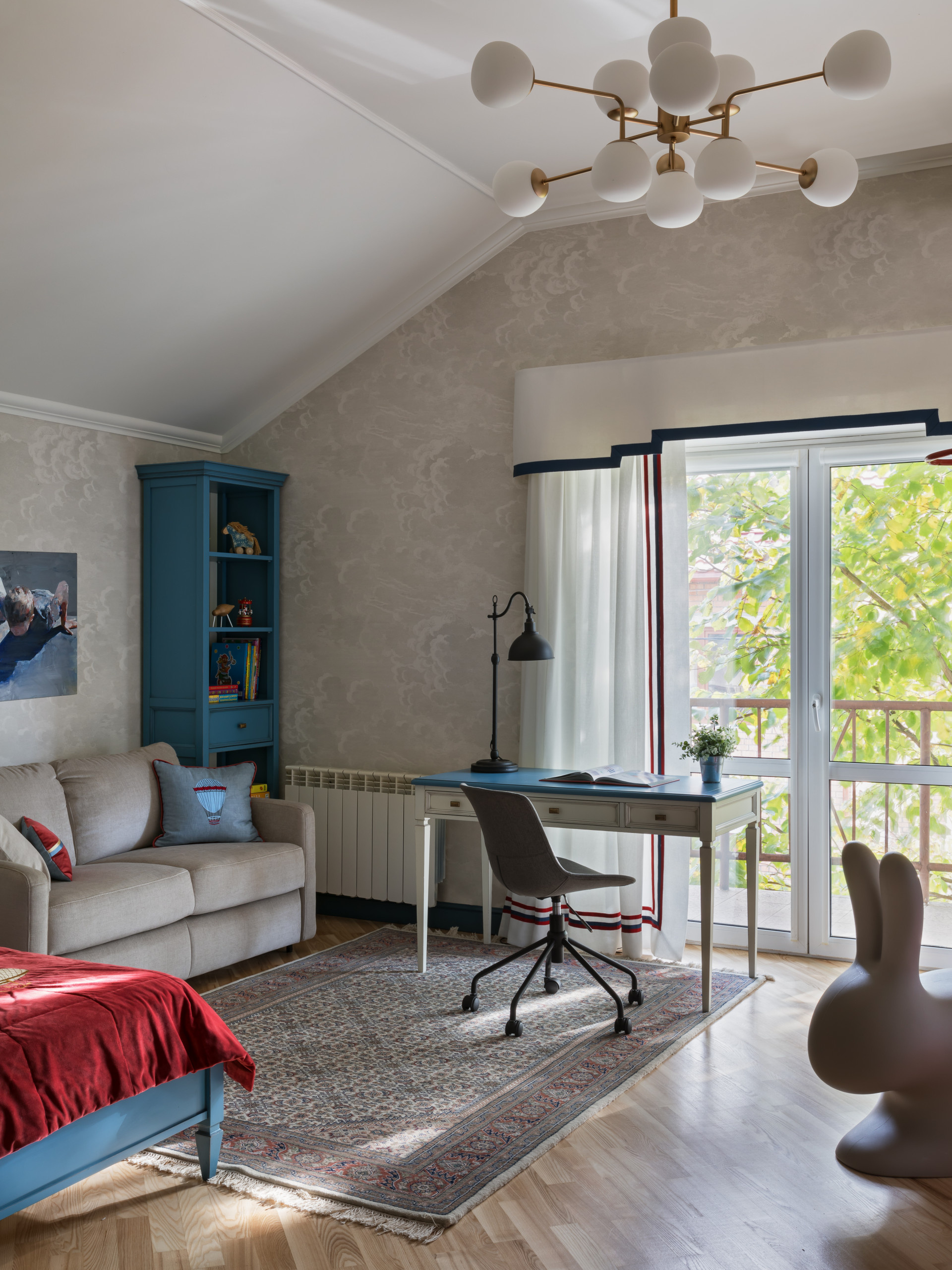 До и после: Детская на месте бывшей гостевой спальни