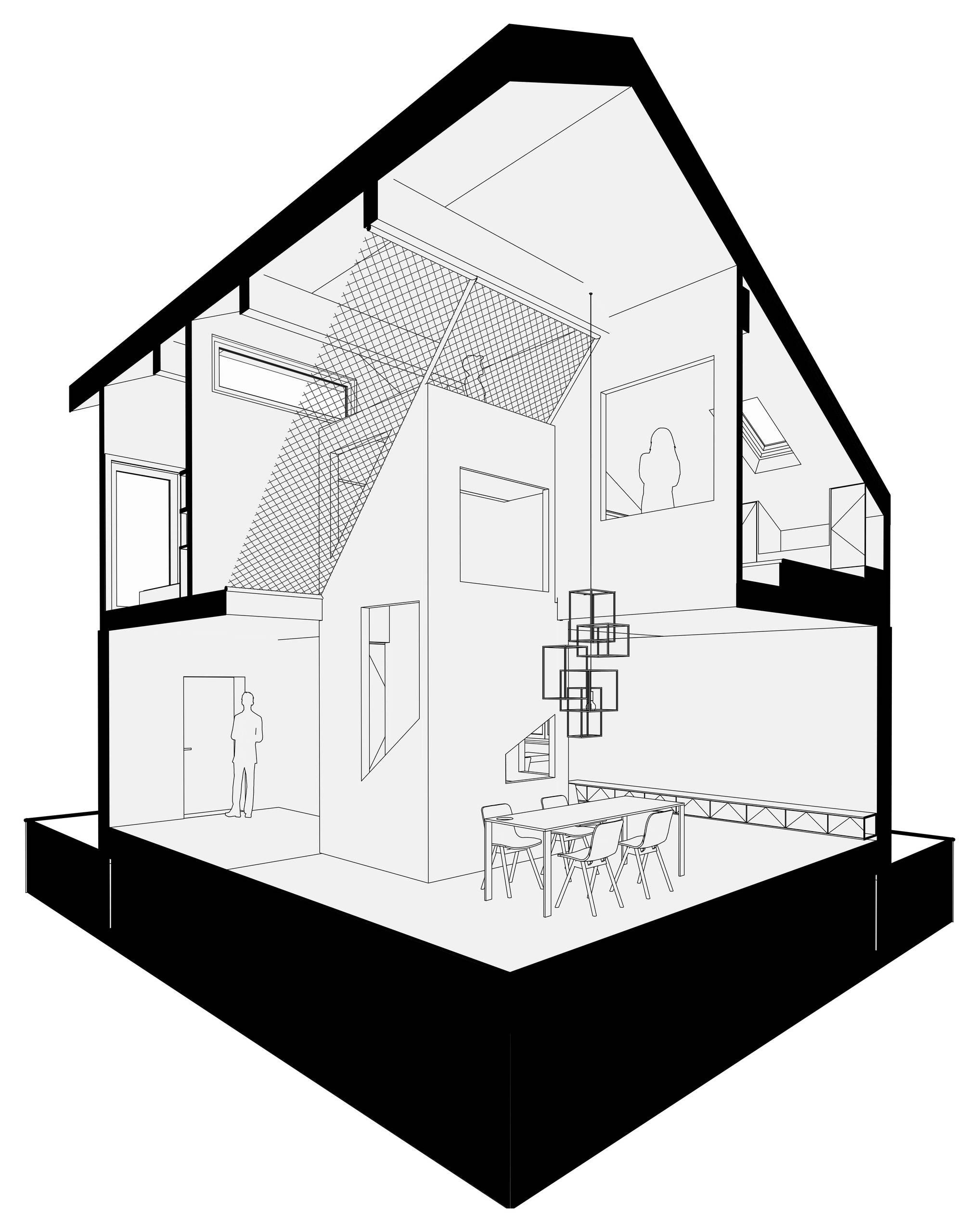 Houzz тур: Белый дом с гамаками в Домодедове