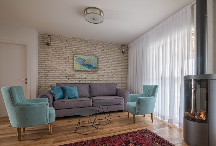 Houzz Израиль: Квартира на побережье, наполненная искусством