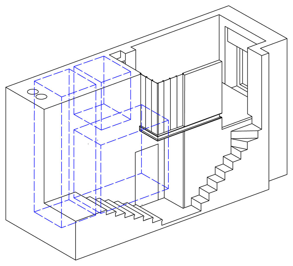 В гостях: Лофт с арочным окном и гостиной на подиуме