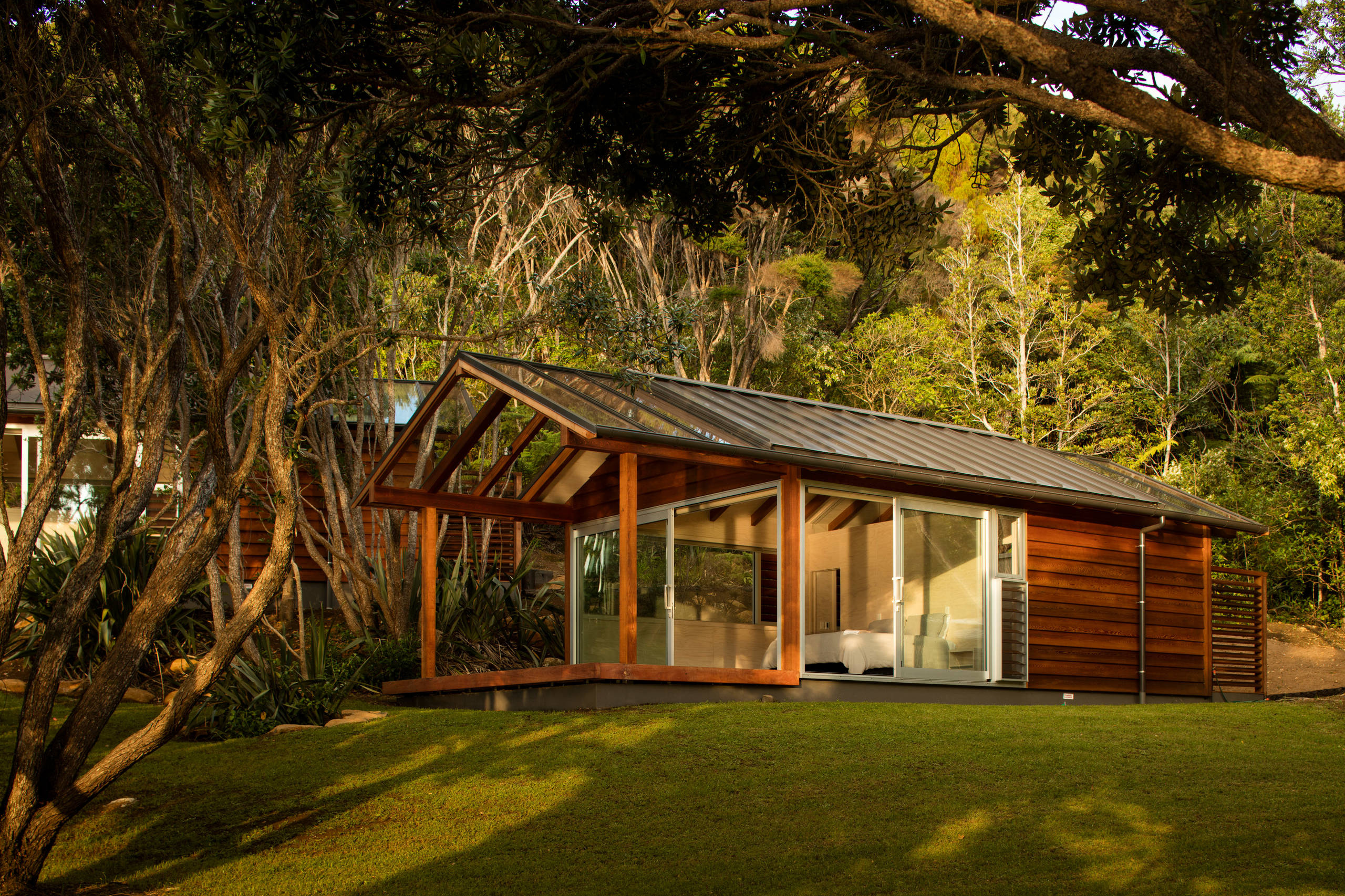 Houzz Новая Зеландия: Как пляжный домик оказался в буше