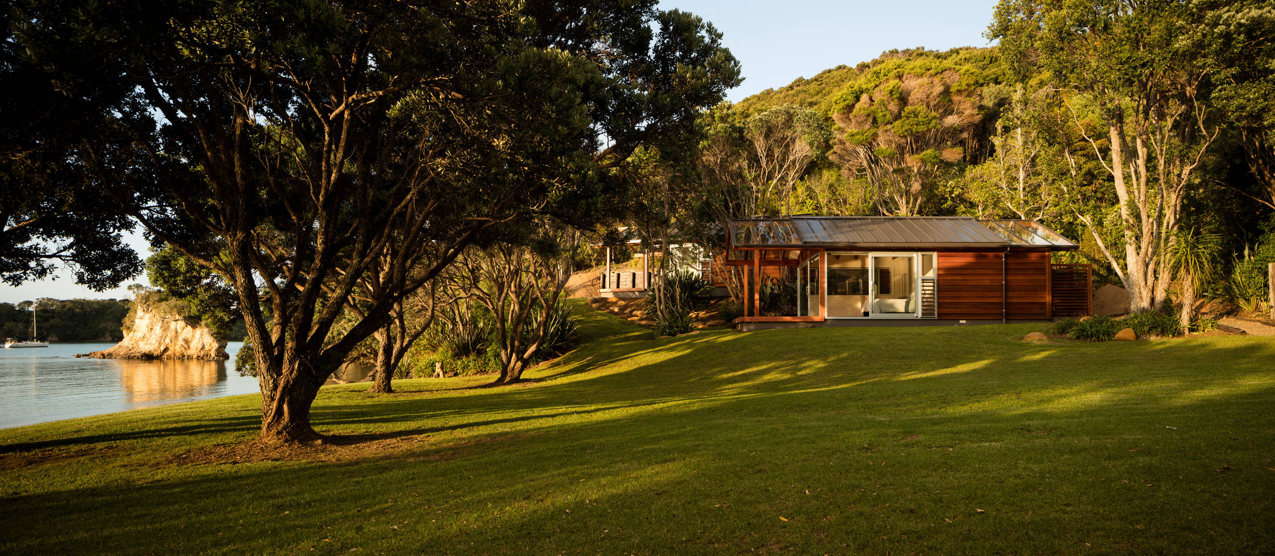 Houzz Новая Зеландия: Как пляжный домик оказался в буше