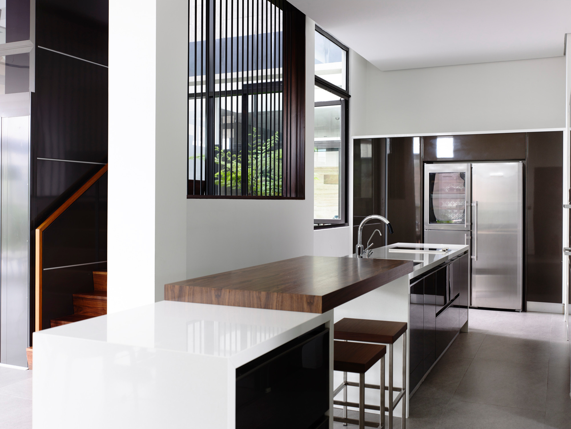 Houzz Сингапур: Чтобы внуки жили через крыльцо