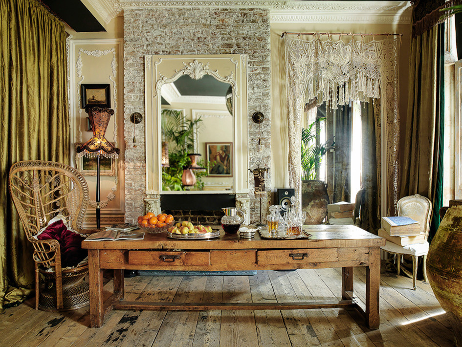 Houzz Британия: Квартира в стиле бохо-шик в Лондоне