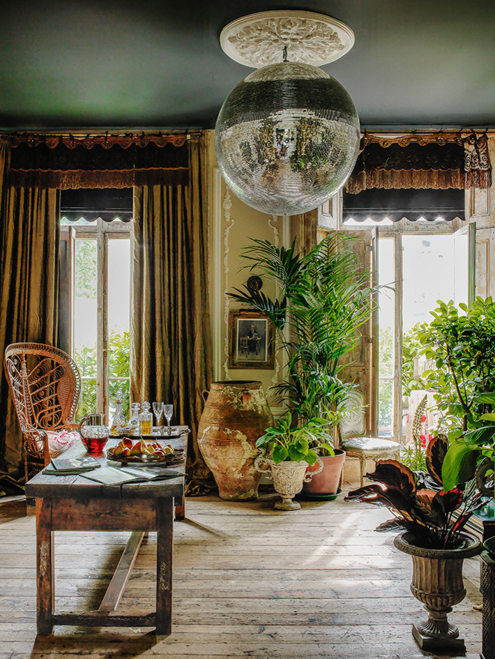 Houzz Британия: Квартира в стиле бохо-шик в Лондоне