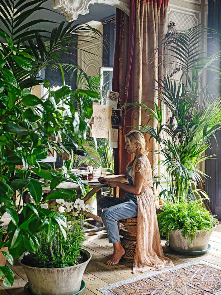 Houzz Британия: Квартира в стиле бохо-шик в Лондоне