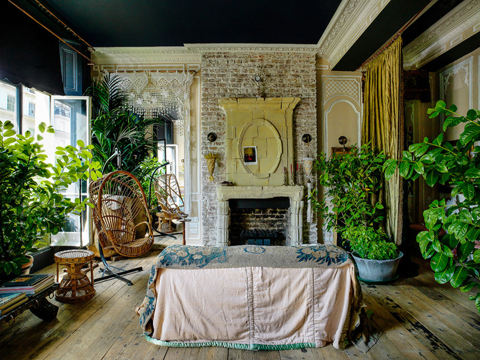Houzz Британия: Квартира в стиле бохо-шик в Лондоне