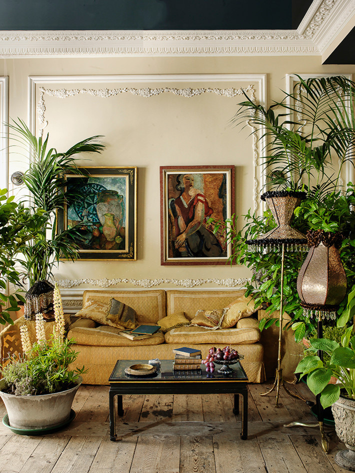 Houzz Британия: Квартира в стиле бохо-шик в Лондоне