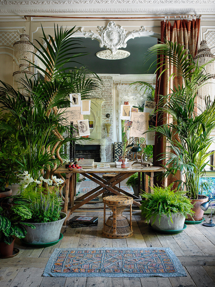 Houzz Британия: Квартира в стиле бохо-шик в Лондоне