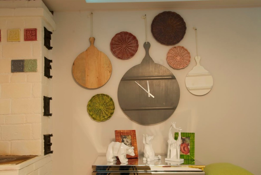 Кухня недели: Народные мотивы и русская печь в подмосковном доме