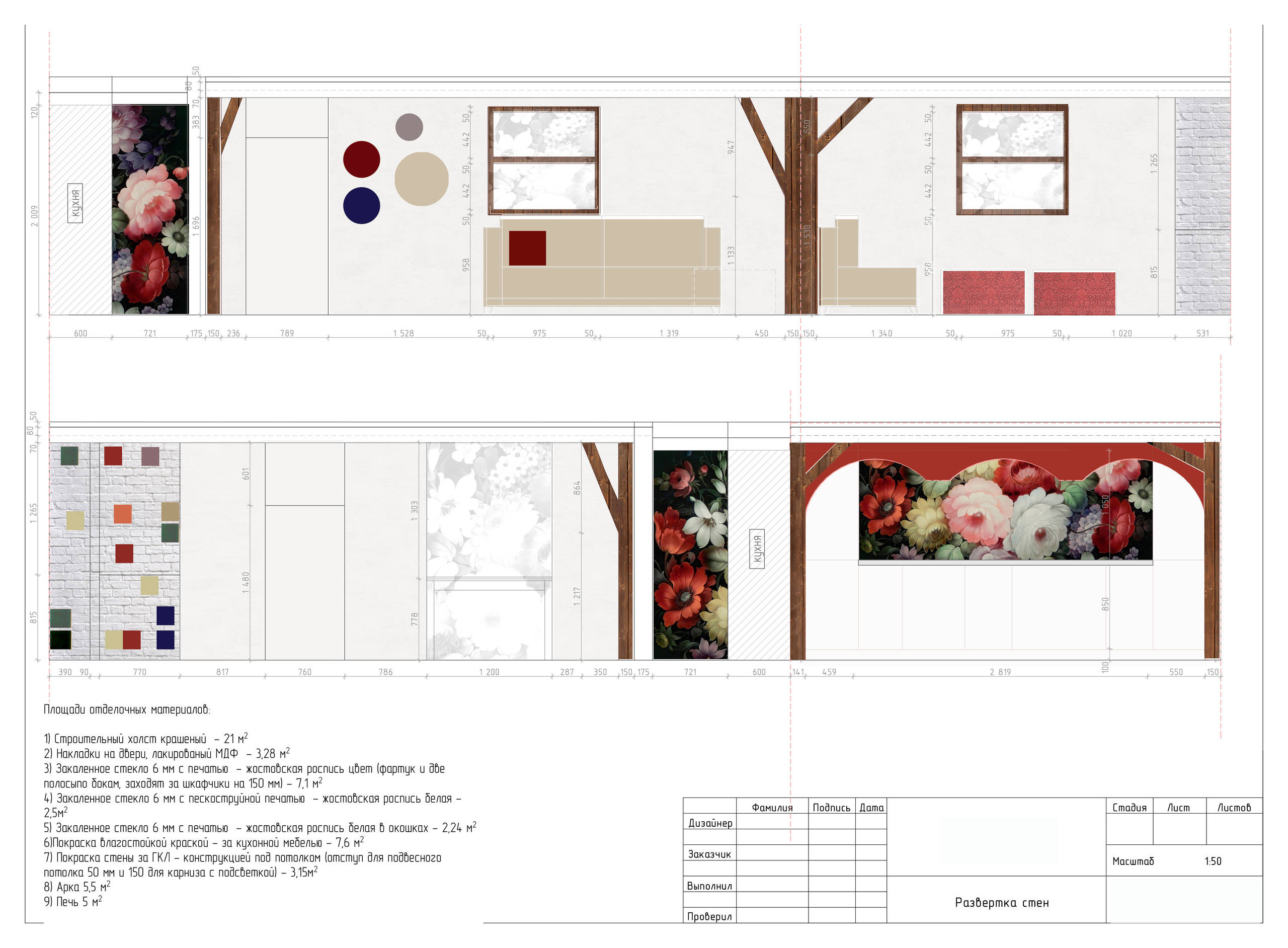 Кухня недели: Народные мотивы и русская печь в подмосковном доме