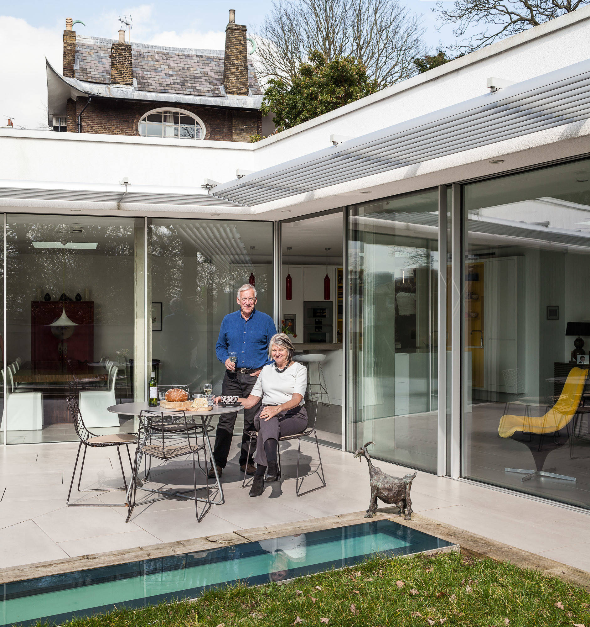 Houzz Британия: Архитектор построил эко-рай для родителей