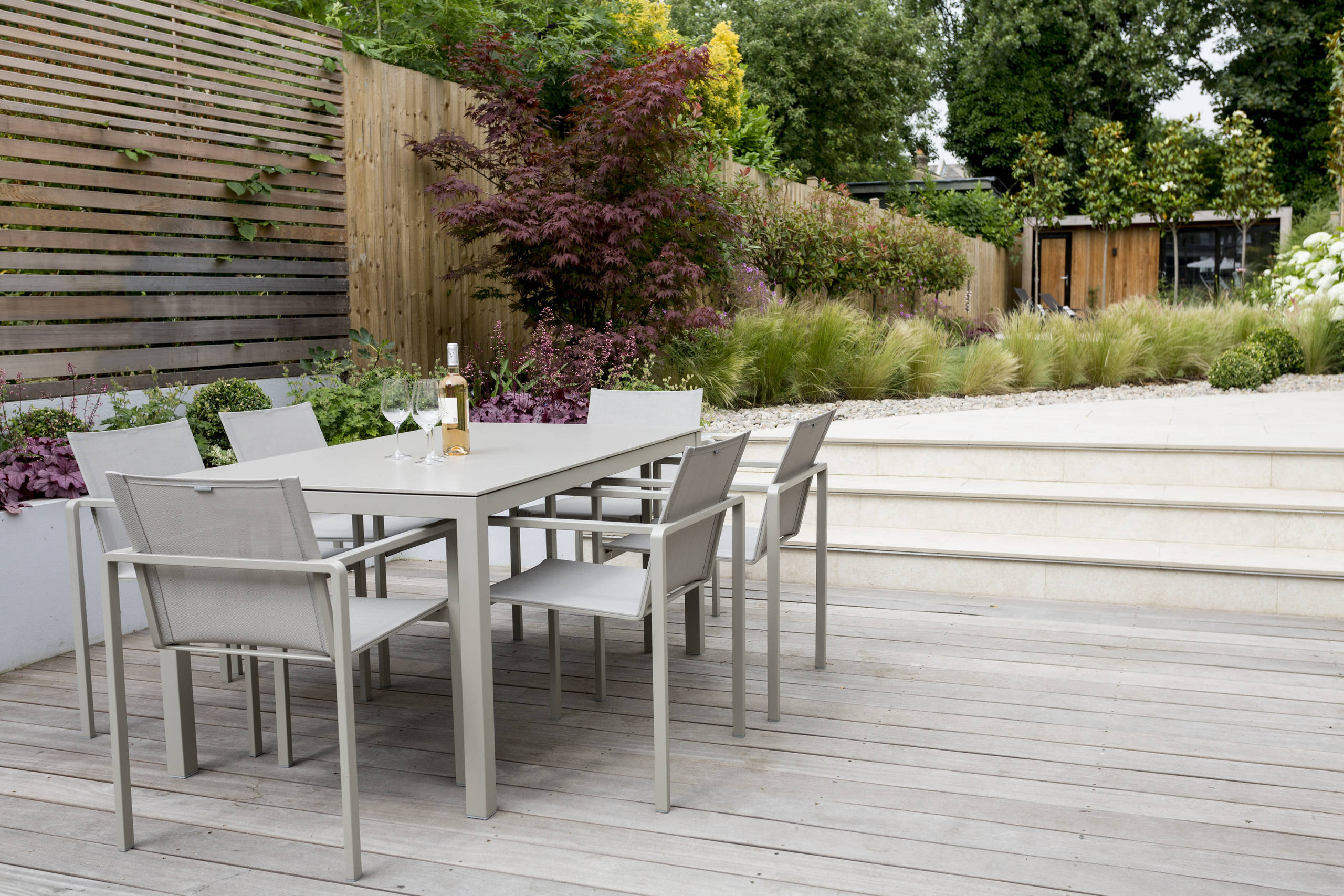 Проект недели: Сад с «комнатами» на вытянутом участке