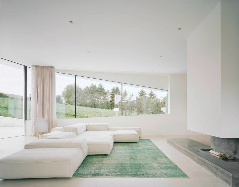 Houzz Австрия: Вилла со скульптурными формами и грандиозным видом