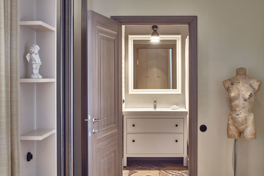 Houzz тур: Квартира без дверей, лишней мебели и суеты