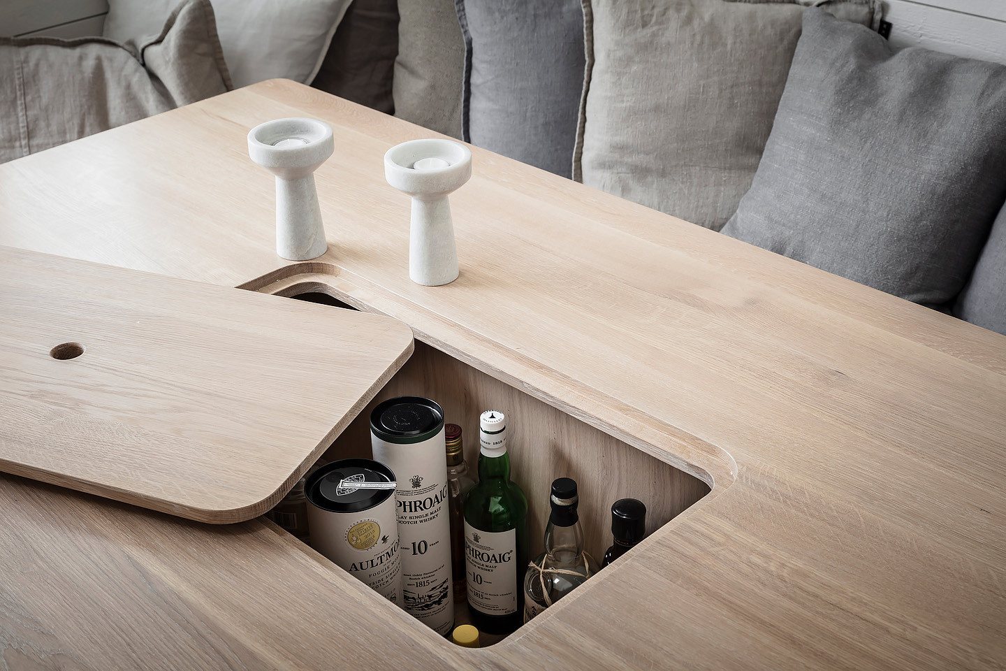 Houzz Швеция: Микростудия 20 кв.м — с сауной и огромным столом