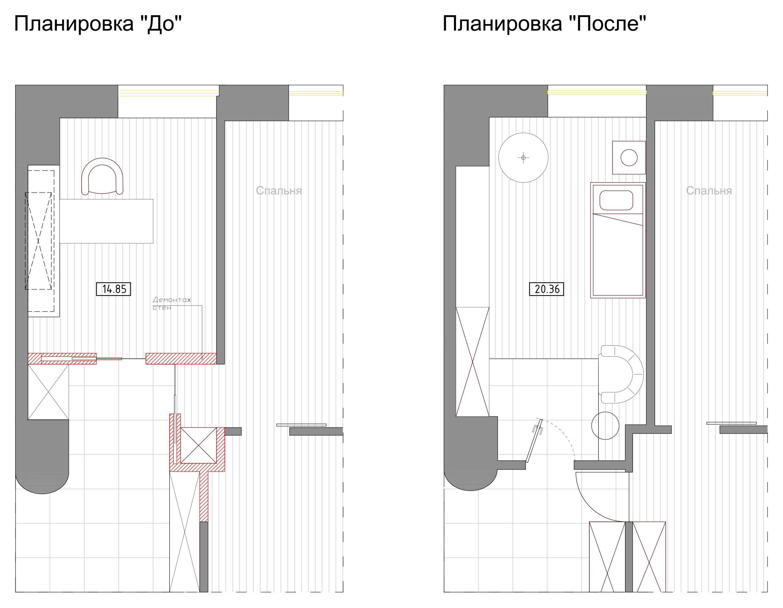 До и после: Детская из бывшего кабинета