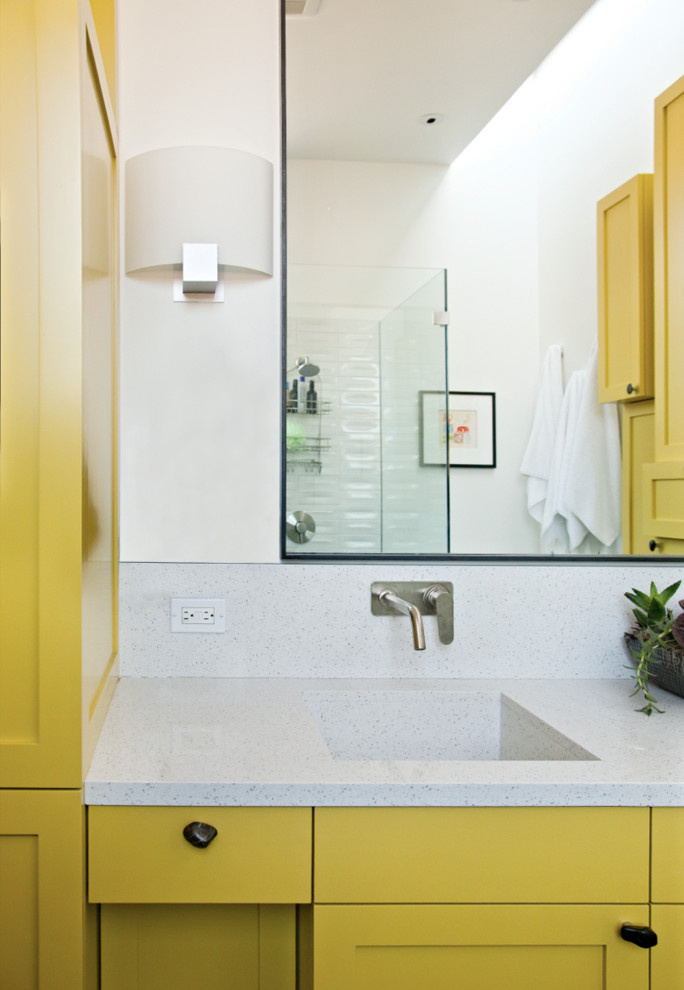 Проект недели: Ванная в солнечных оттенках