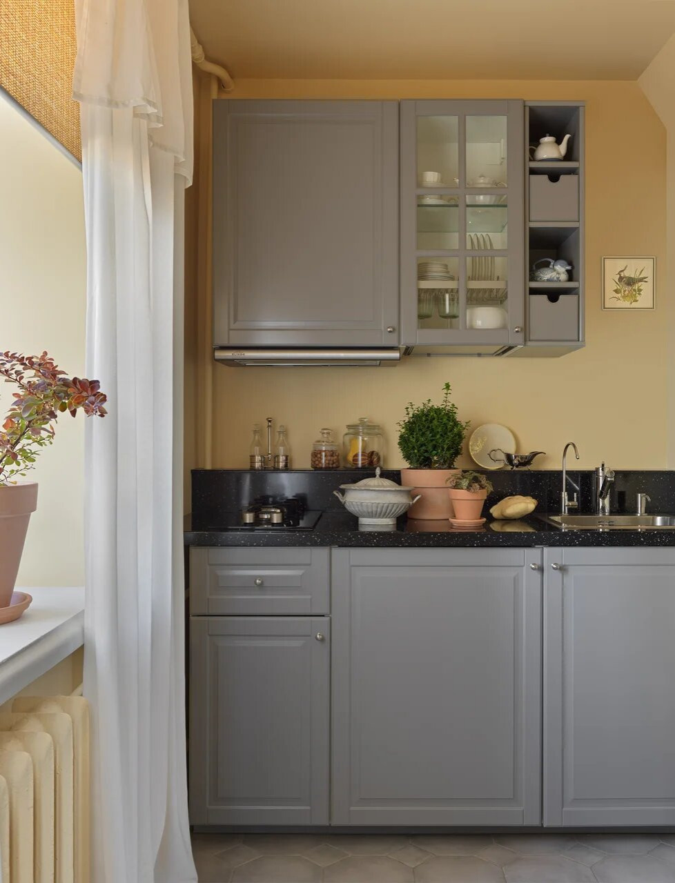 Houzz тур: 35 кв.м — квартира в Казани с винтажным интерьером