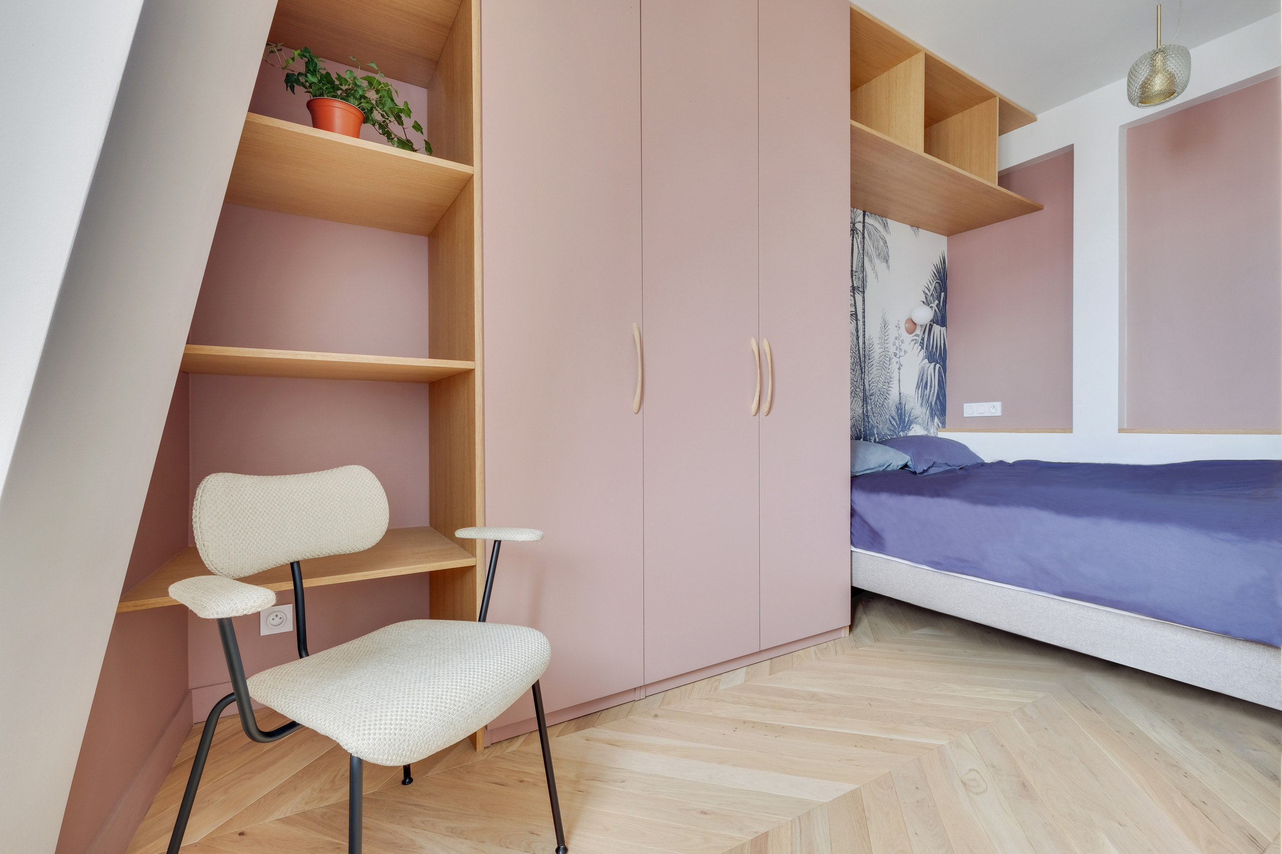 До и после: Студия 27 кв.м. в Париже