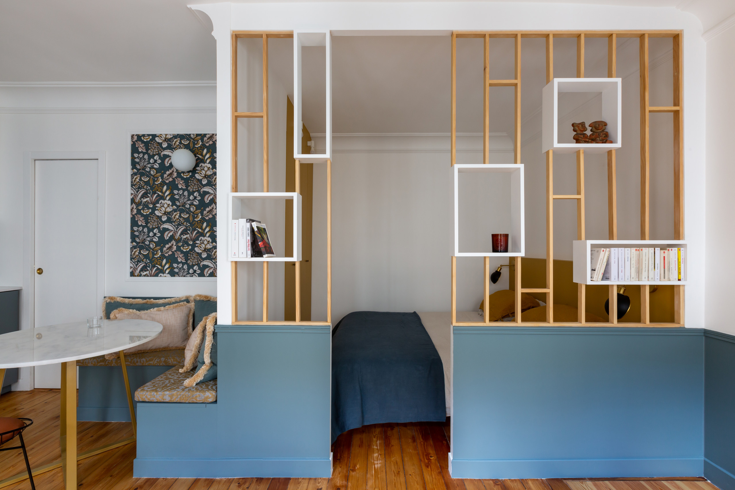 Фотоохота: Cквозные стеллажи — 16 идей