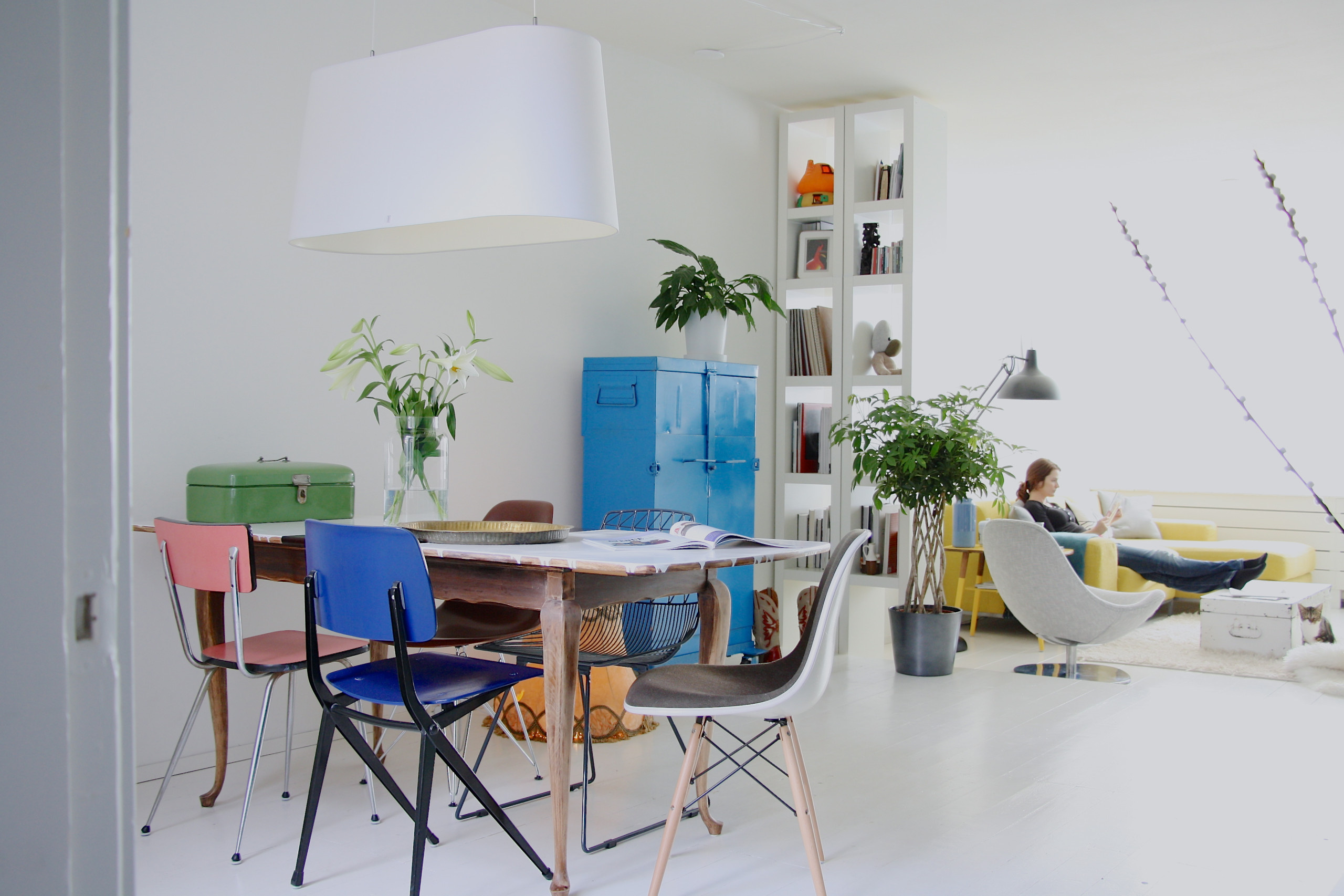 Houzz Нидерланды: Непринужденная атмосфера в маленькой квартире в Гааге