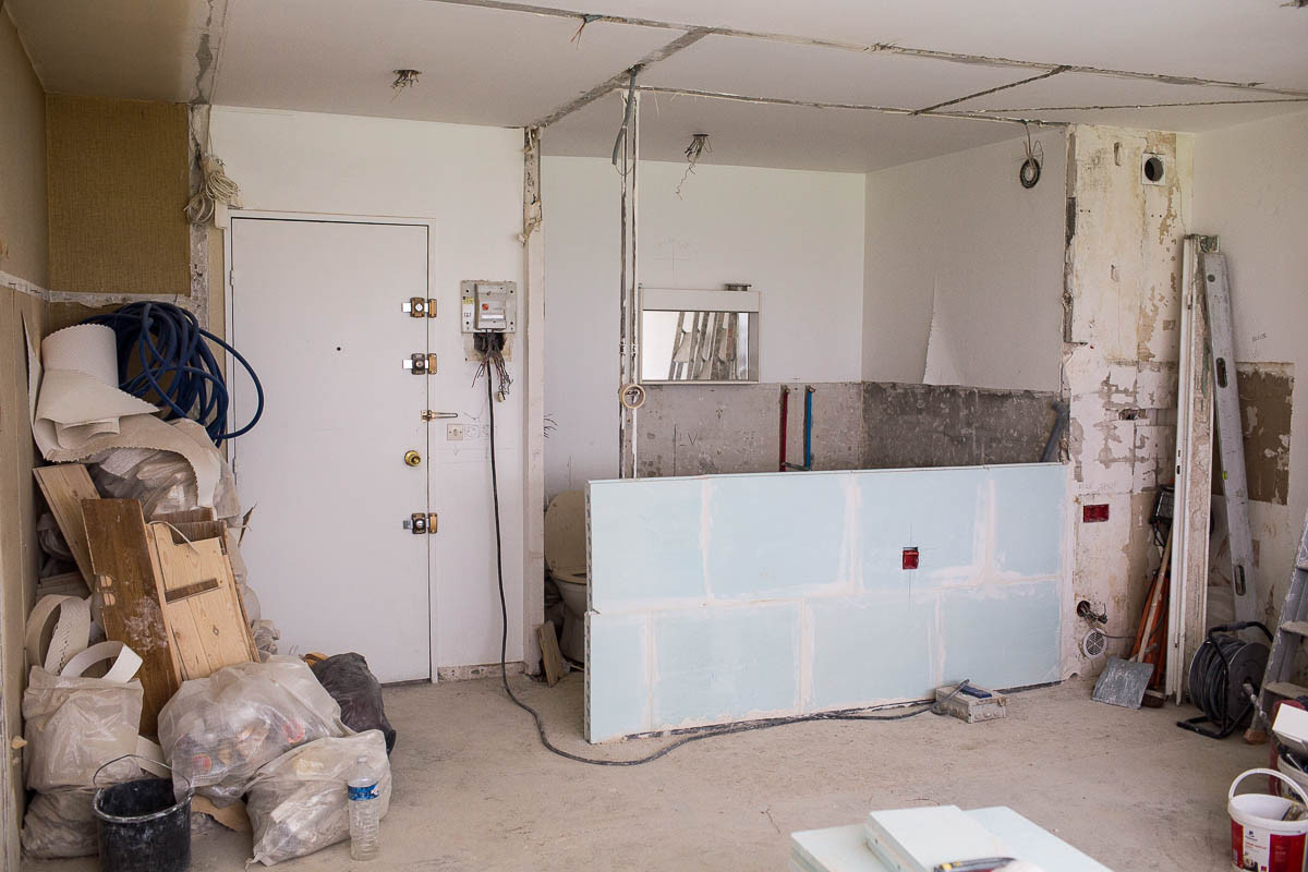 До и после: Переделка парижской студии 30 кв.м.