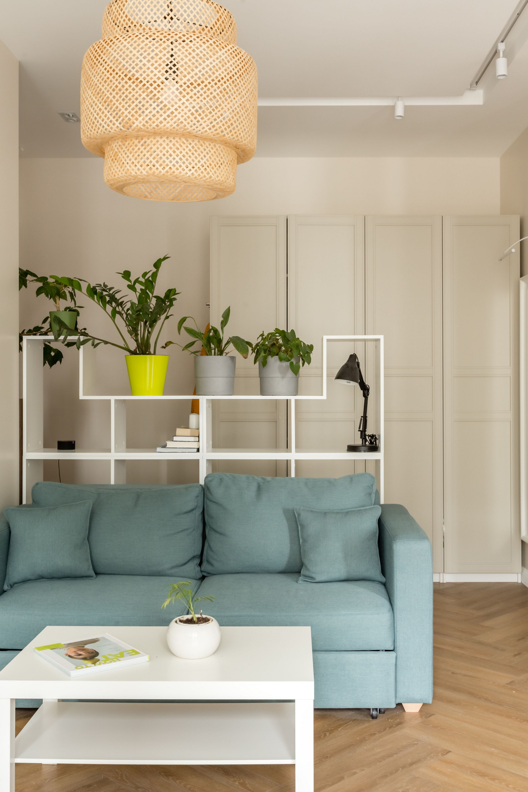 Поиск планировки: Три варианта и финал для «однушки» 47 кв.м