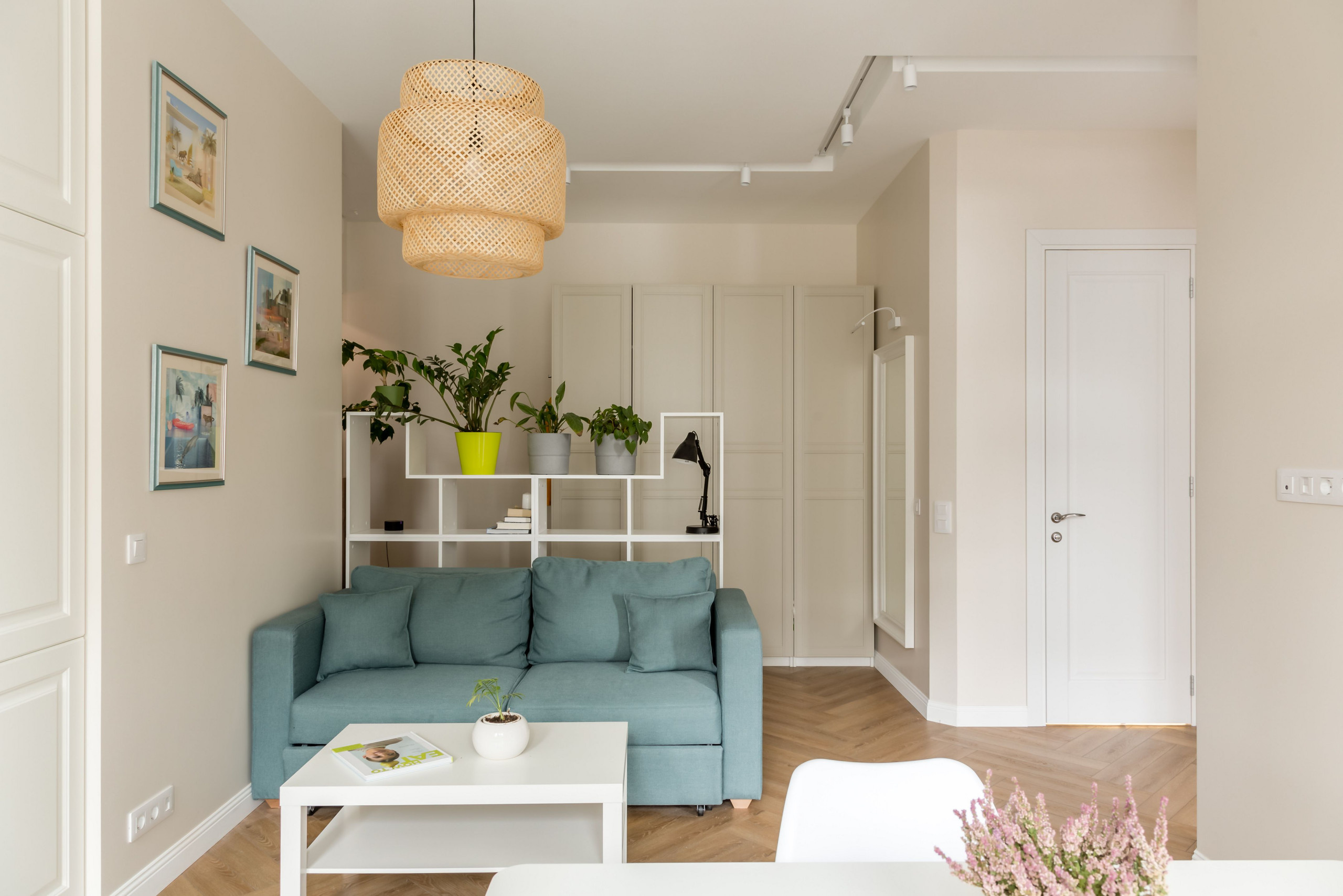 Поиск планировки: Три варианта и финал для «однушки» 47 кв.м