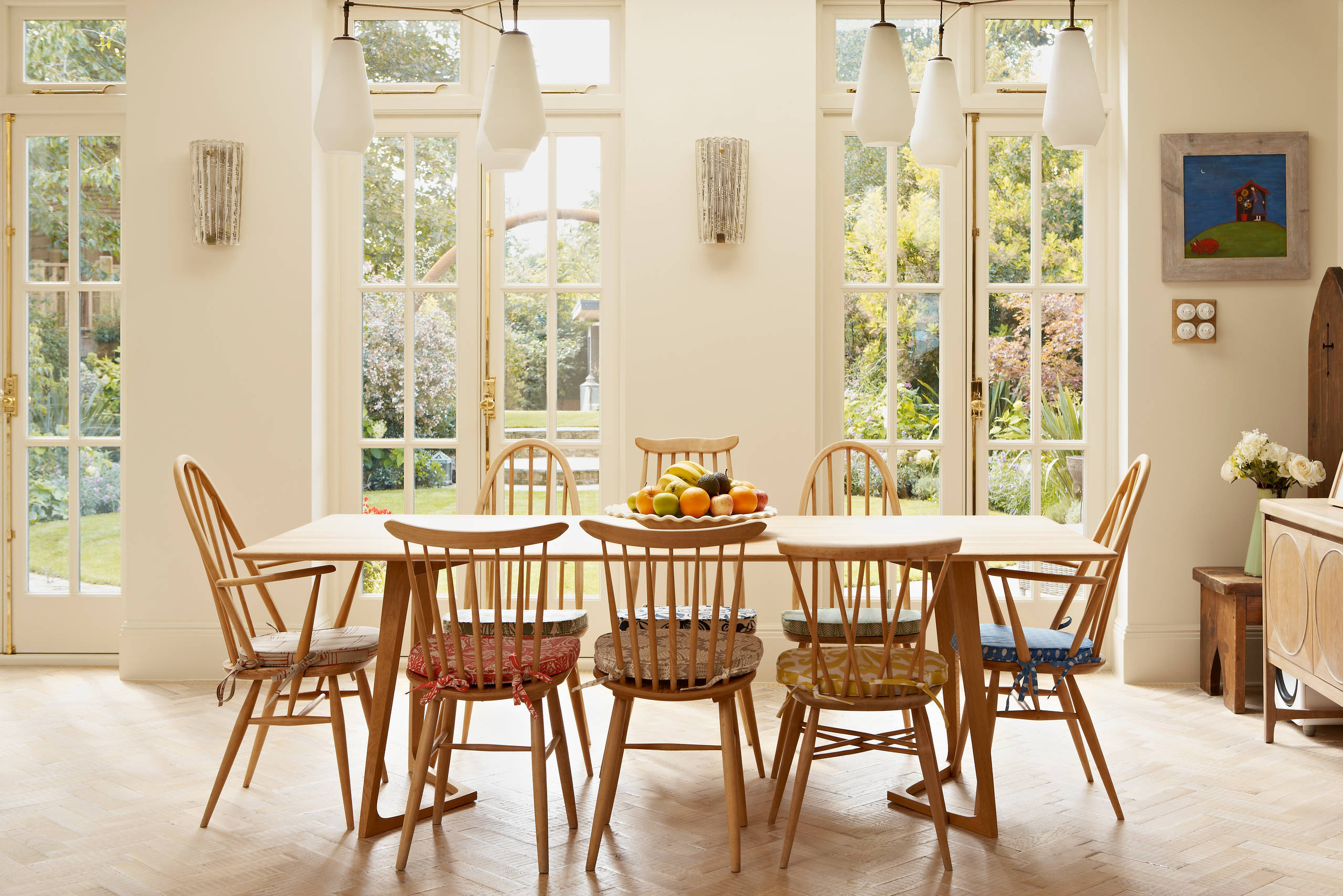 Houzz Британия: Искусство и эффектный интерьер в лондонской квартире