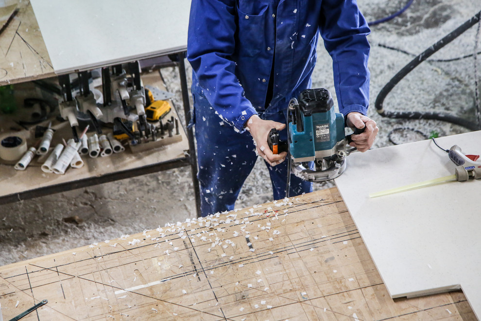 Материалы: Как изготавливают и устанавливают акриловые столешницы