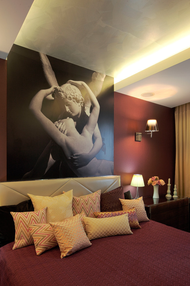 Houzz тур: Квартира с мозаичными панно и яркими деталями