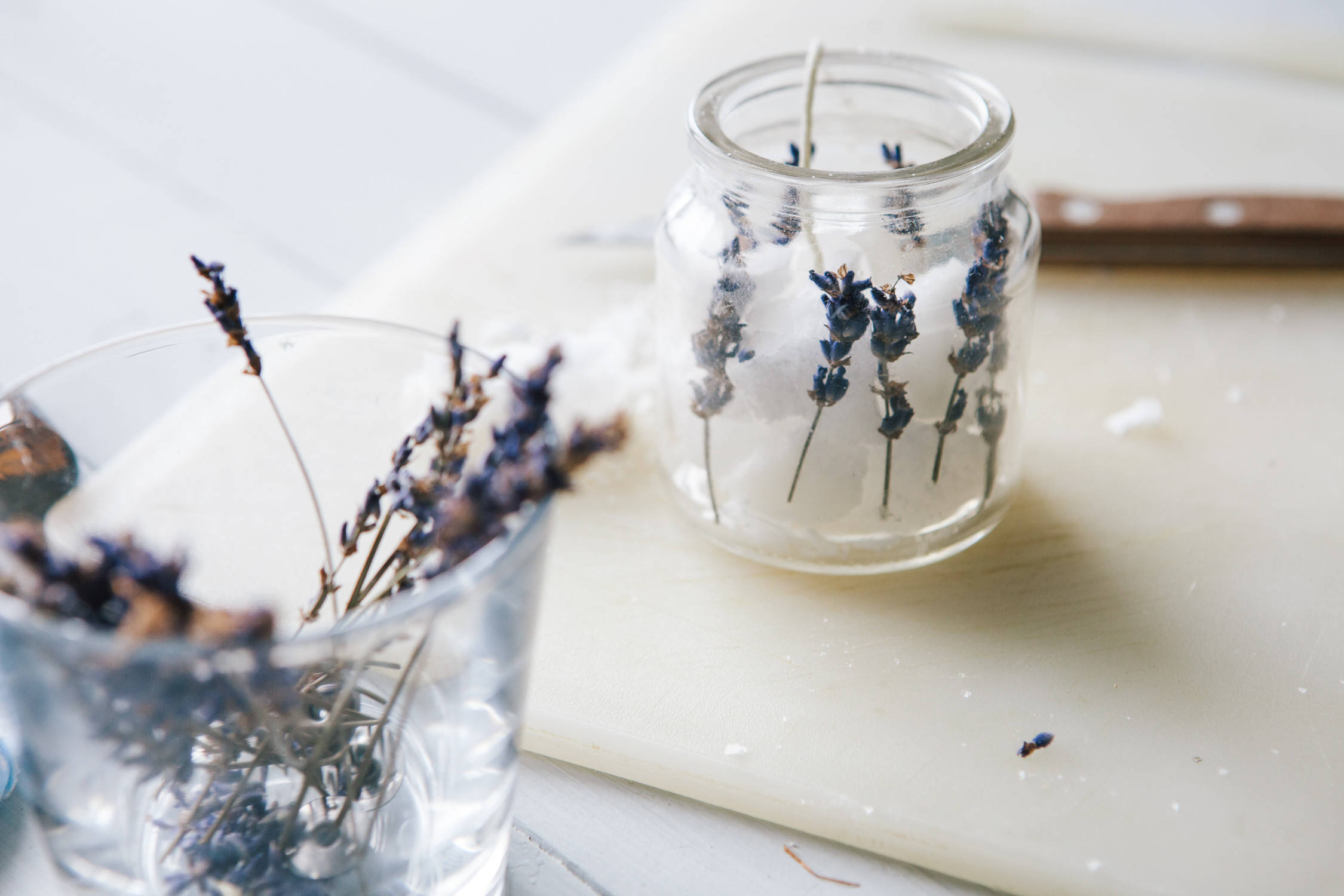 DIY: Лавандовая свеча своими руками