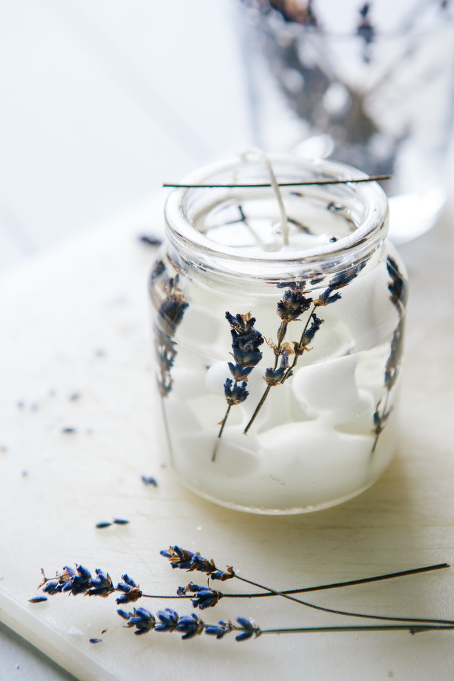DIY: Лавандовая свеча своими руками