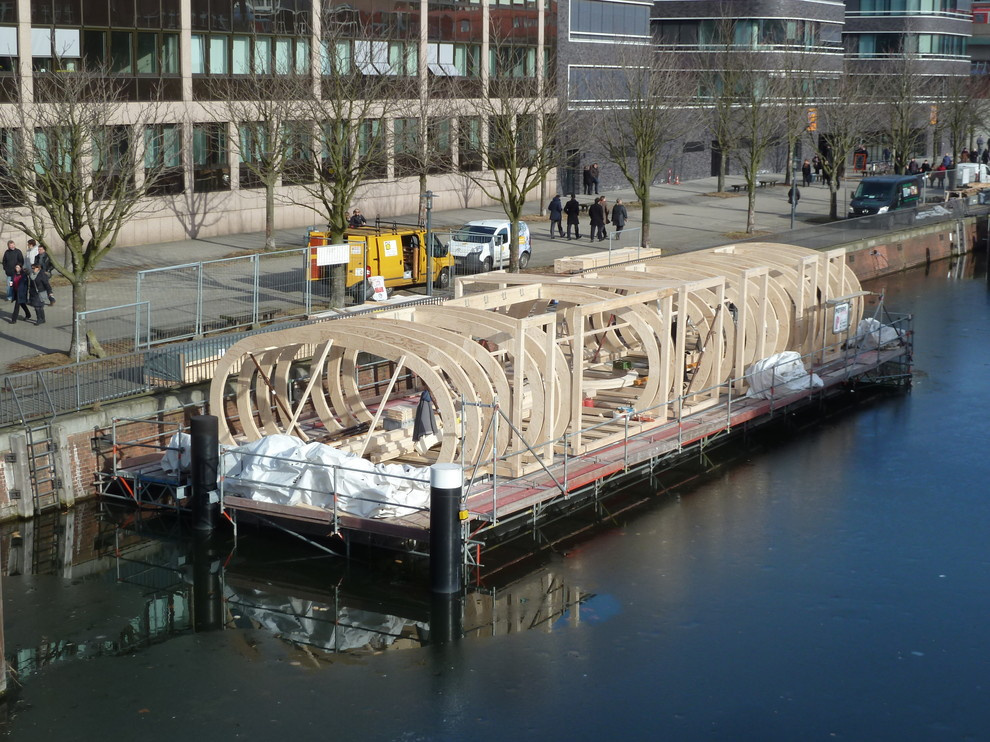 Houzz Германия: Энергосберегающий дом на плаву в Гамбурге