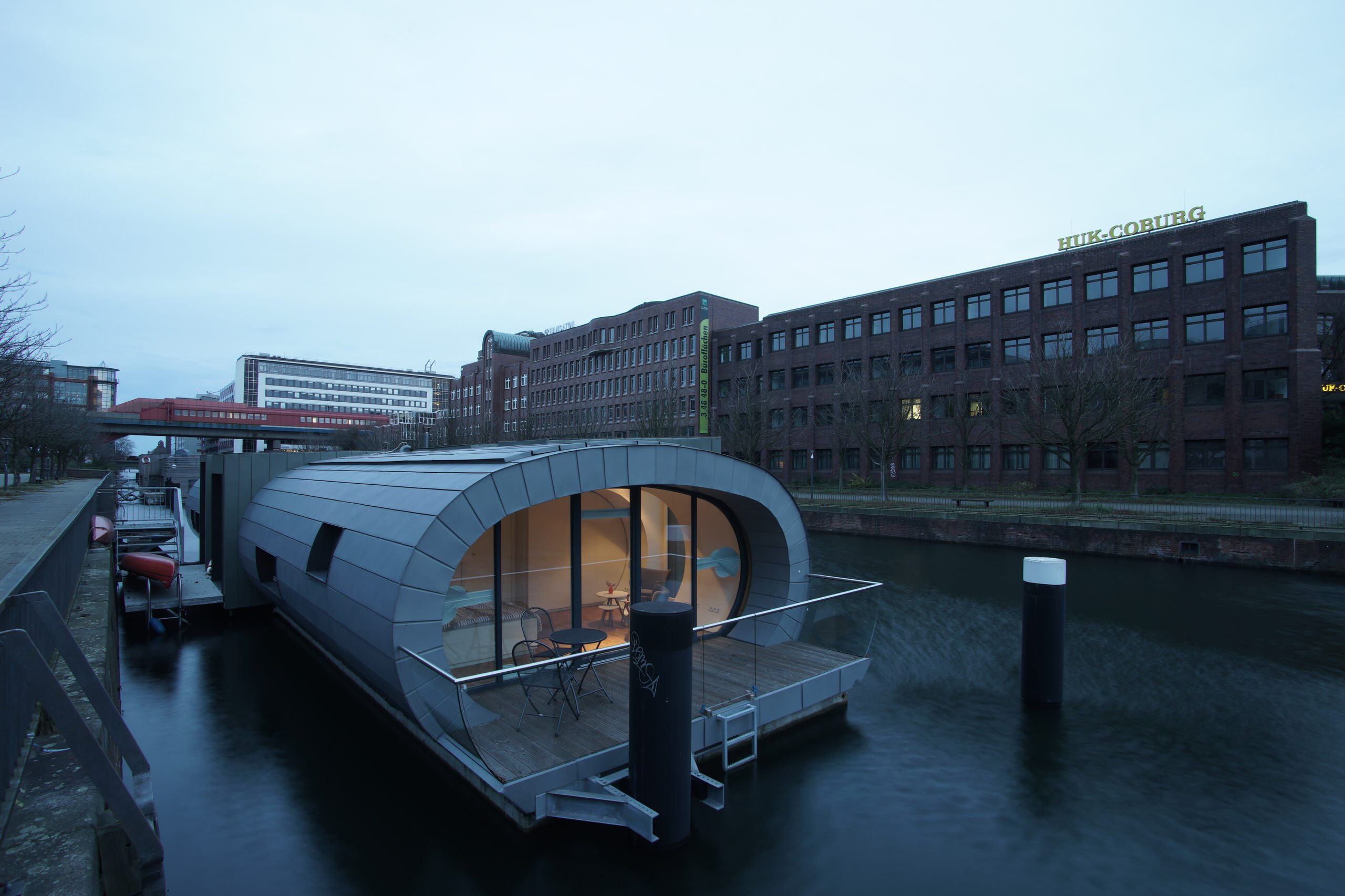 Houzz Германия: Энергосберегающий дом на плаву в Гамбурге