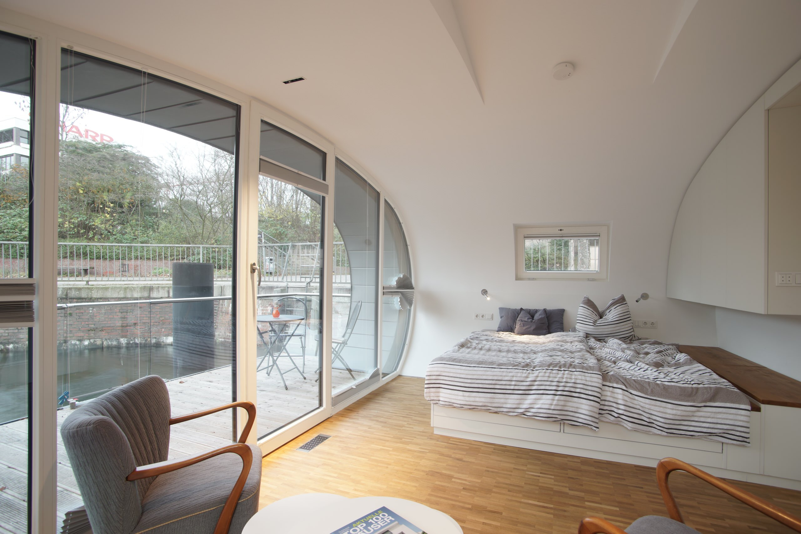 Houzz Германия: Энергосберегающий дом на плаву в Гамбурге